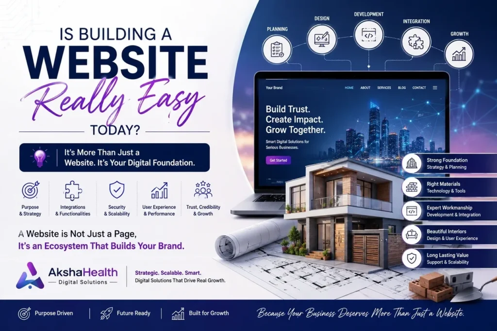 Is Building a Website Really? The Truth Behind AI By Akshatha B R